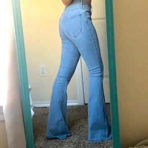 Hollister High Rise Flared Jeans